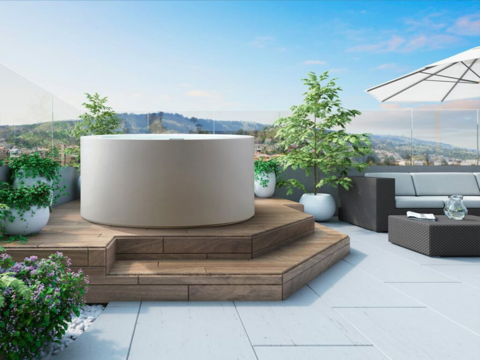 Гидромассажный СПА бассейн Spa Natural Paolo Ferralli Tondo d.230 см (рис.10) Гидромассажный СПА бассейн Spa Natural Paolo Ferralli Tondo d.230 см (рис.10)