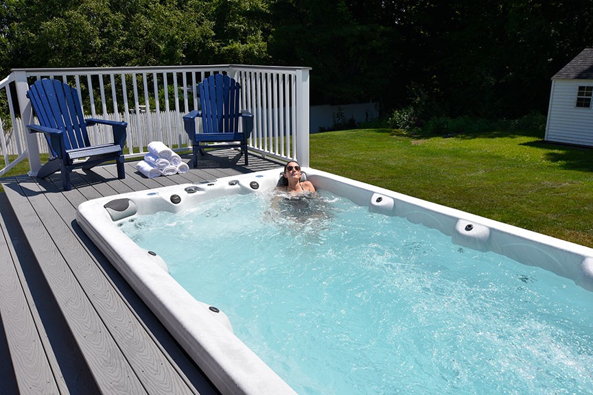 Плавательный спа-бассейн с противотоком Vita Spa XL4 (рис.12)