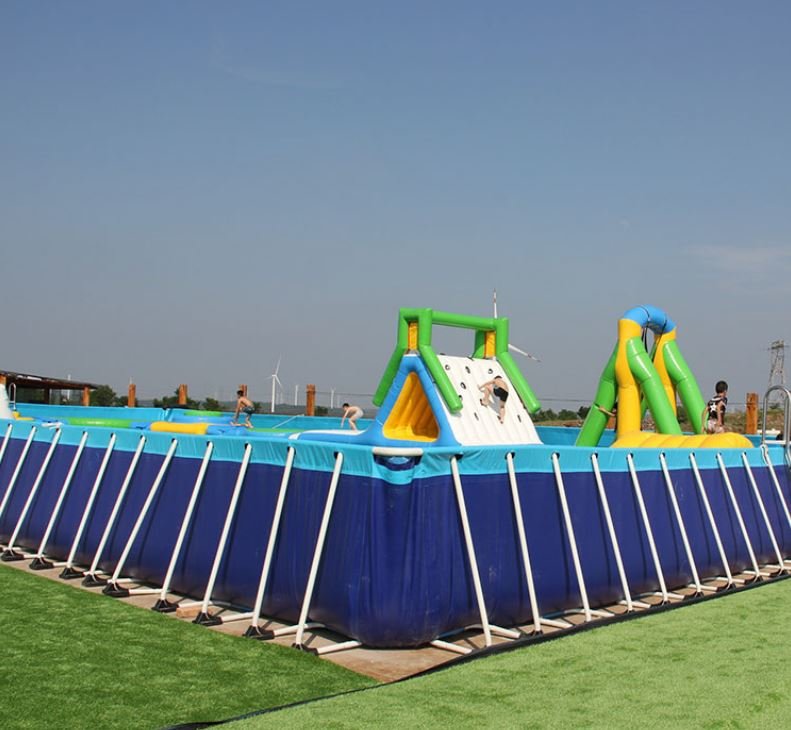 Каркасный летний бассейн 10 x 12 x 1 метр (рис.3)